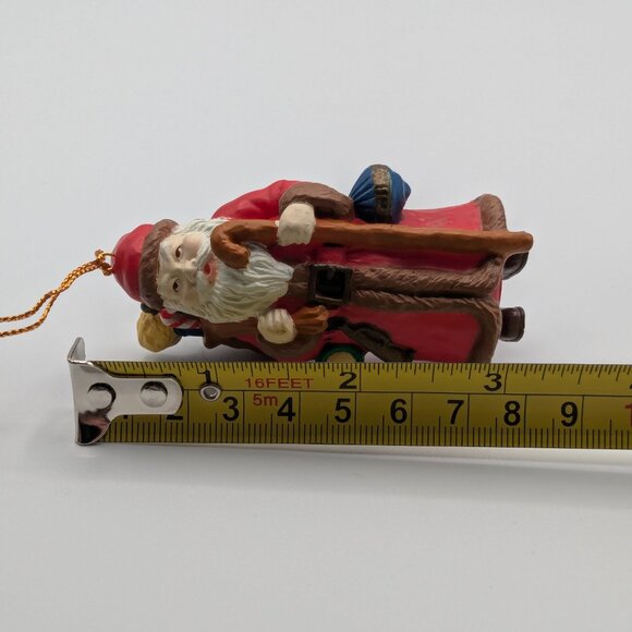 Matrix Christmas Traditions Santa Claus Collectible Vintage Ornament 1992 - Picture 5 of 9
